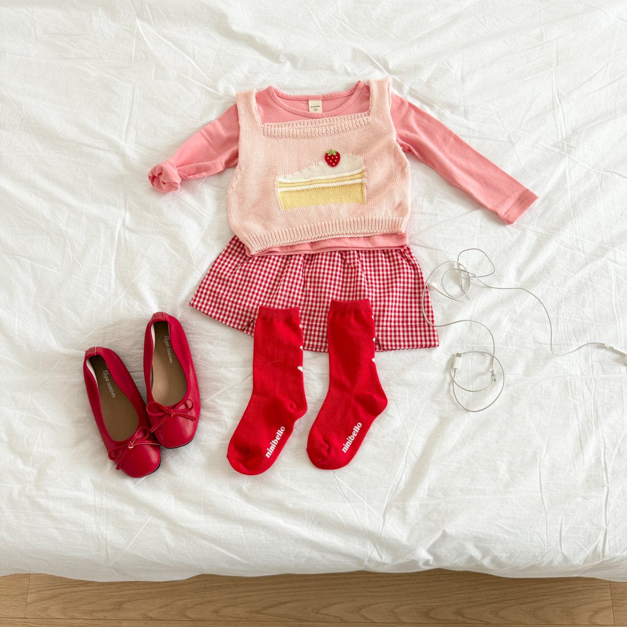 Toddler 3Pk Heart Jacquard Socks Set (2 - 7y) - AT NOON STORE