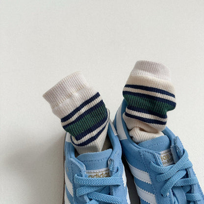 Toddler 3Pk Stripe Socks Set (2-7y) kids outfit