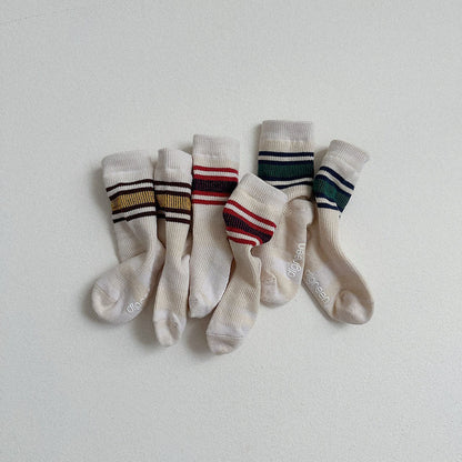 Toddler 3Pk Stripe Socks Set (2-7y) kids outfit