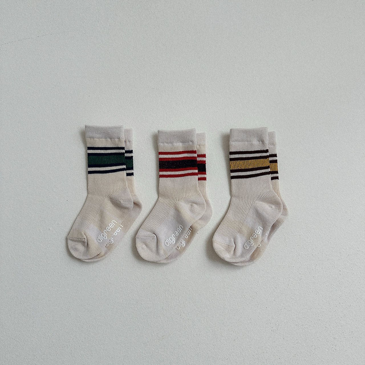 Toddler 3Pk Stripe Socks Set (2-7y) kids outfit