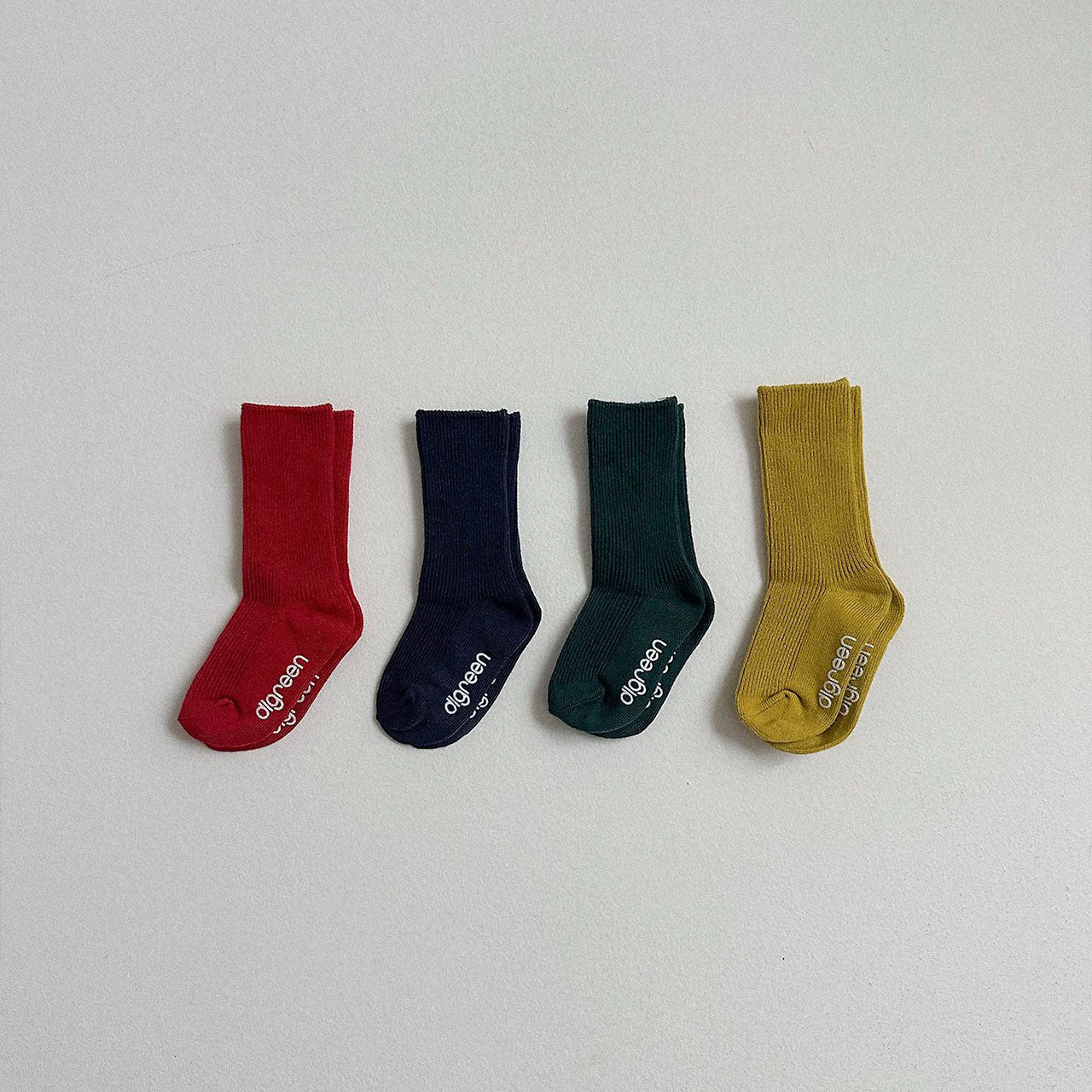 Toddler 4Pk Ribbed Socks Set (2-10y) kids outfit