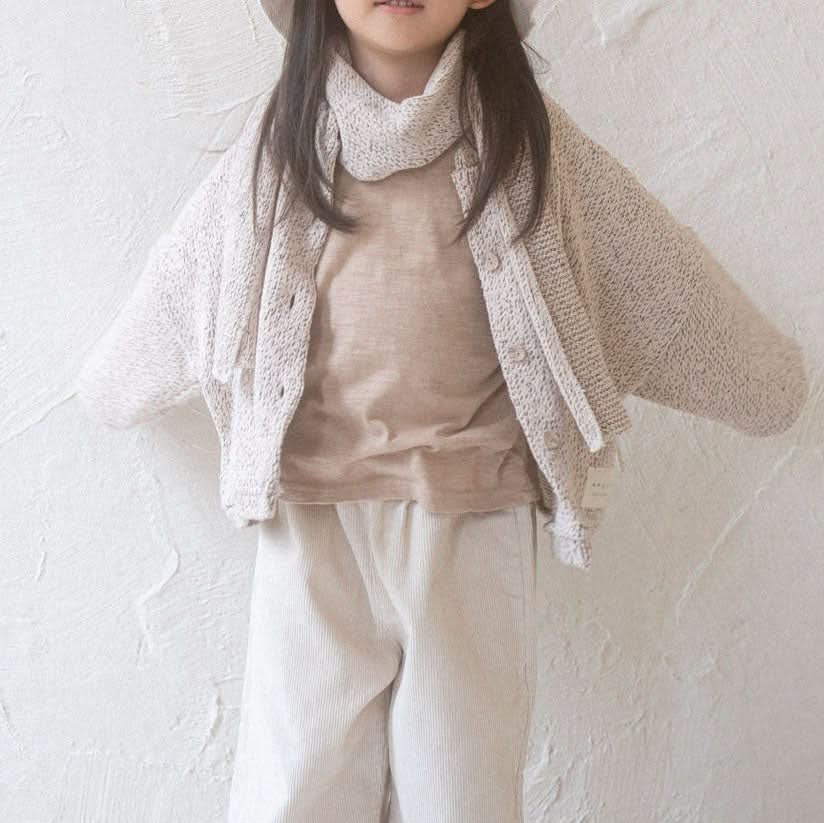 Toddler Anggo F24 Shoulder Button Top (1 - 6y) - 2 Colors kids outfit