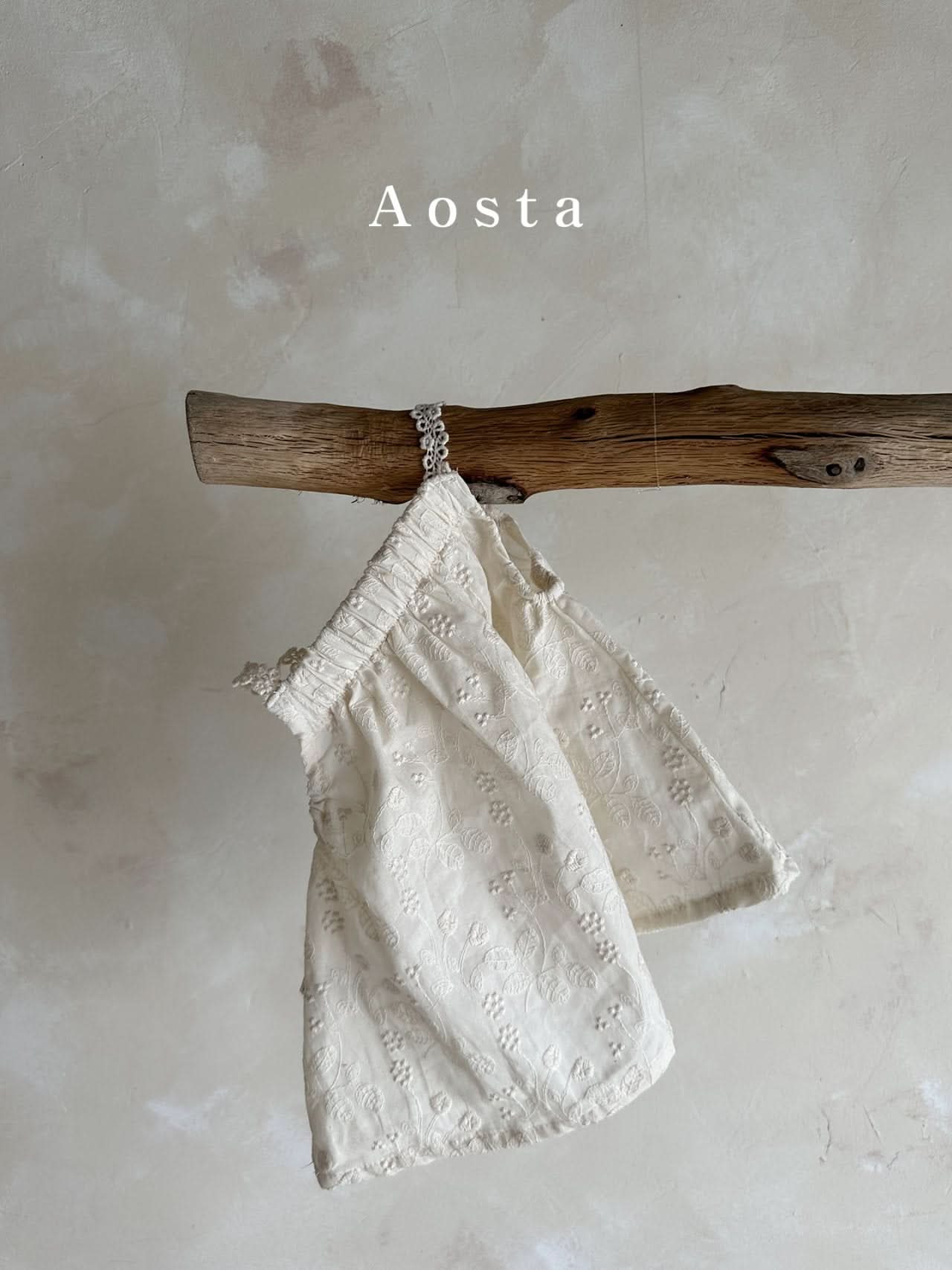 Toddler Aosta Lace Strap Sleeveless Top (3-5y) - 2 Colors kids outfit