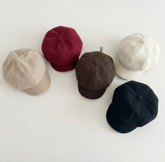 Toddler Autumn Winter Newsboy Cap (2-5y) - 5 Colors kids outfit
