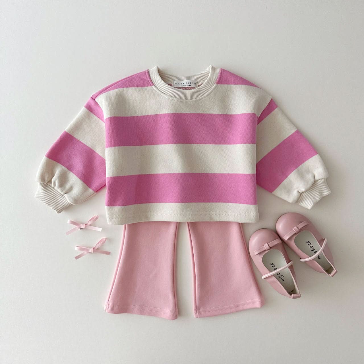 Toddler Basic Flare Pants (1 - 6y) kids outfit