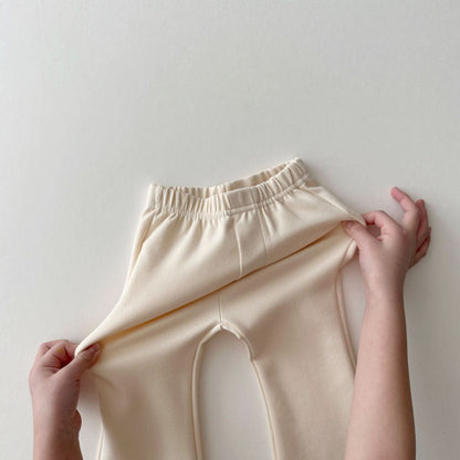 Toddler Basic Flare Pants (1 - 6y) kids outfit