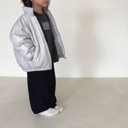 Toddler Bella Collar Padded Jacket (1 - 6y) - 2 Colors kids outfit