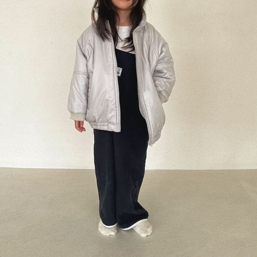 Toddler Bella Collar Padded Jacket (1 - 6y) - 2 Colors kids outfit