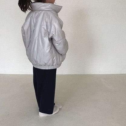 Toddler Bella Collar Padded Jacket (1 - 6y) - 2 Colors kids outfit