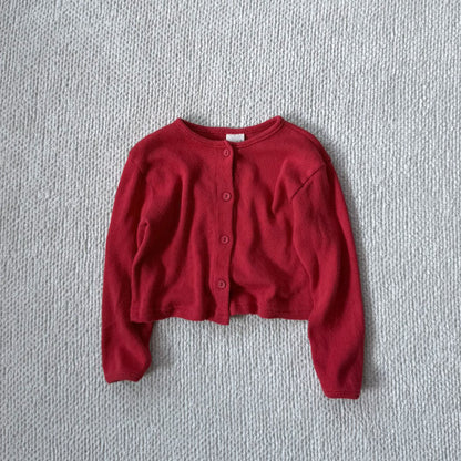 Toddler Bella F25 Pointelle Cardigan (1 - 6y) - 3 Colors kids outfit