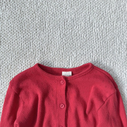 Toddler Bella F25 Pointelle Cardigan (1 - 6y) - 3 Colors kids outfit