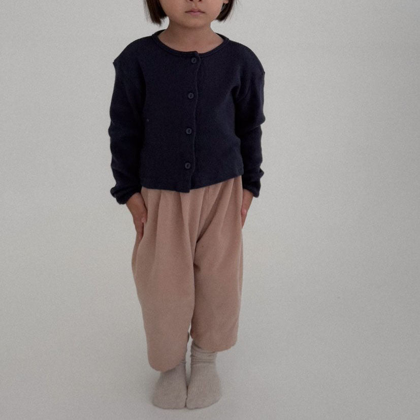 Toddler Bella F25 Pointelle Cardigan (1 - 6y) - 3 Colors kids outfit