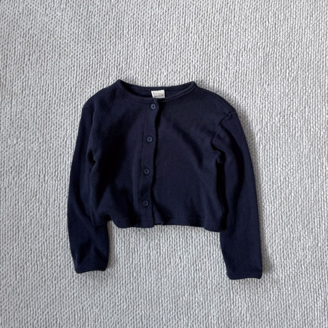 Toddler Bella F25 Pointelle Cardigan (1 - 6y) - 3 Colors kids outfit