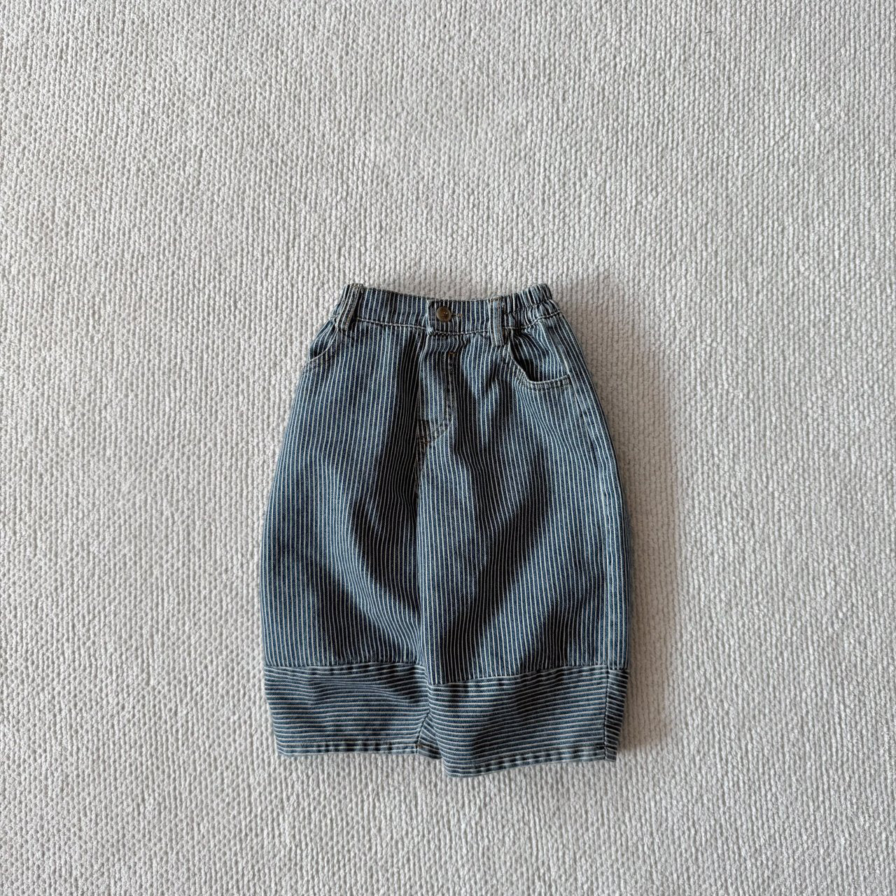 Toddler Bella F25 Stripe Denim Pants (1 - 6y) - Denim kids outfit