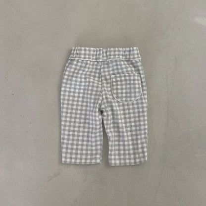 Toddler Bella Gingham Biker Shorts (3m - 5y) - 2 Colors kids outfit