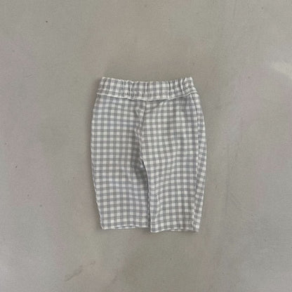 Toddler Bella Gingham Biker Shorts (3m - 5y) - 2 Colors kids outfit