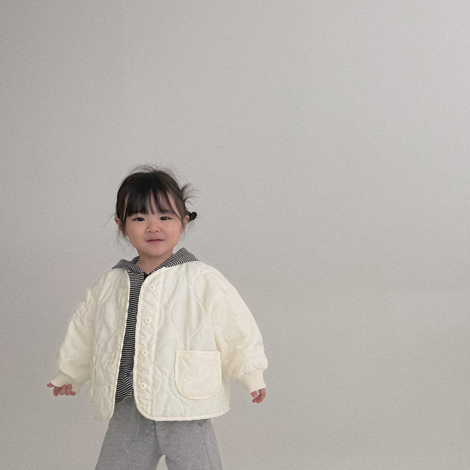 Toddler Bella SP26 Quilted Pocket Jacket (1 - 6y) - 2 Colors - AT NOON STORE