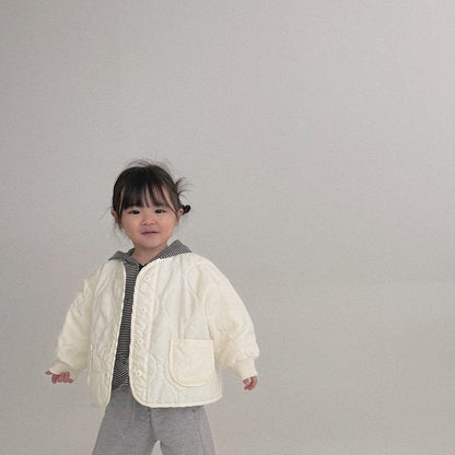 Toddler Bella SP26 Quilted Pocket Jacket (1 - 6y) - 2 Colors - AT NOON STORE