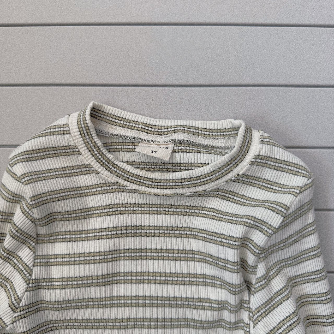 Toddler Bella SP26 Stripe Ribbed Long Sleeve Top (1 - 6y) - 2 Colors - AT NOON STORE