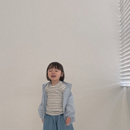 Toddler Bella SP26 Stripe Ribbed Long Sleeve Top (1 - 6y) - 2 Colors - AT NOON STORE