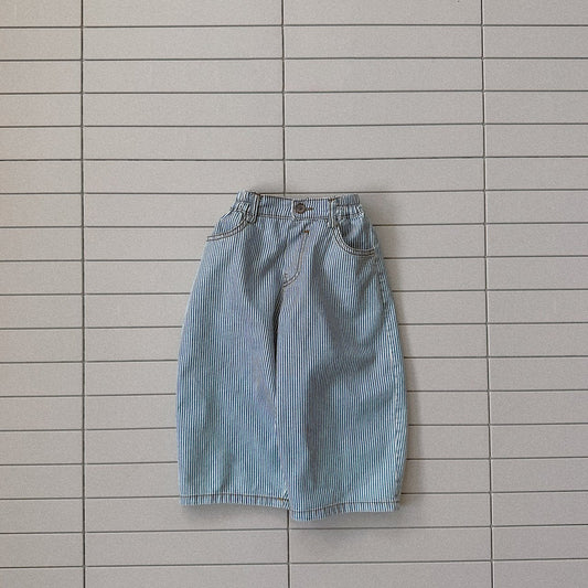 Toddler Bella SP26 Stripe Wide Pants (1 - 6y) - Blue - AT NOON STORE