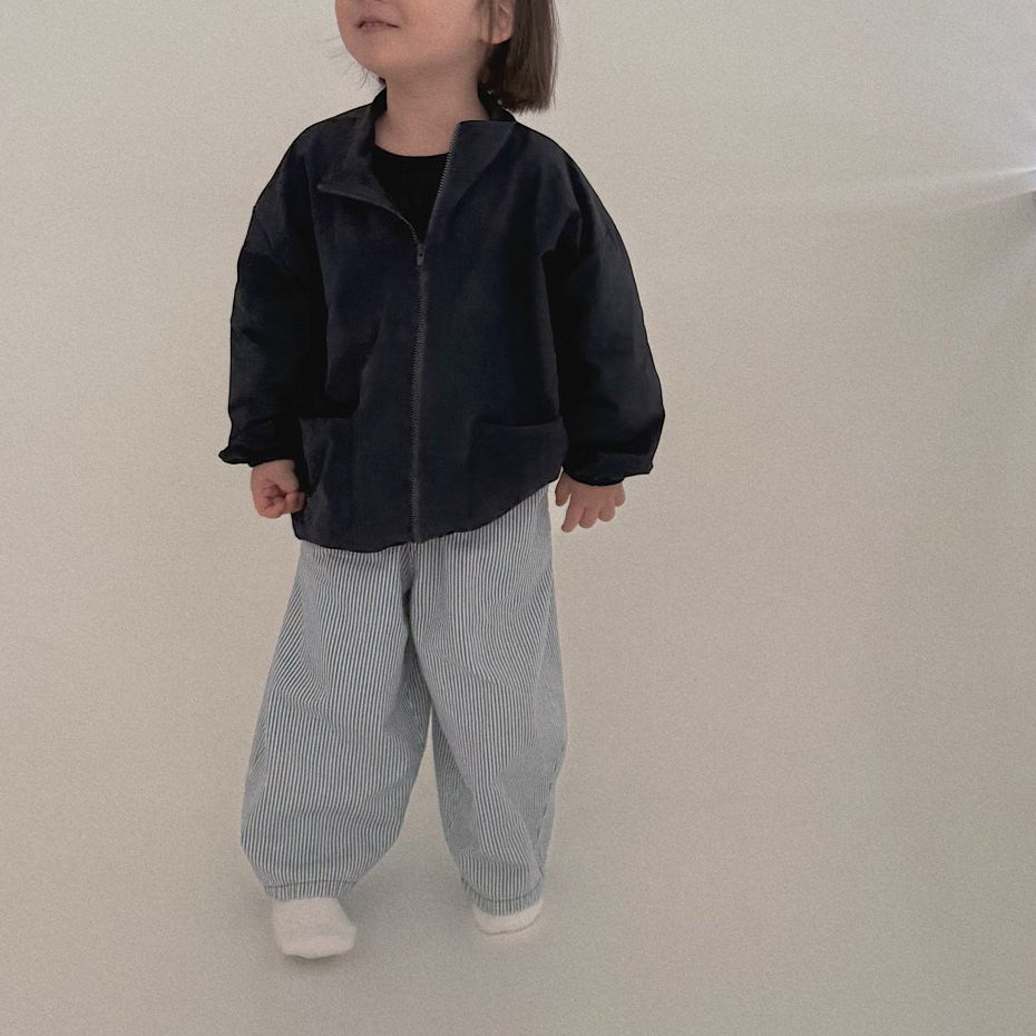 Toddler Bella SP26 Stripe Wide Pants (1 - 6y) - Blue - AT NOON STORE