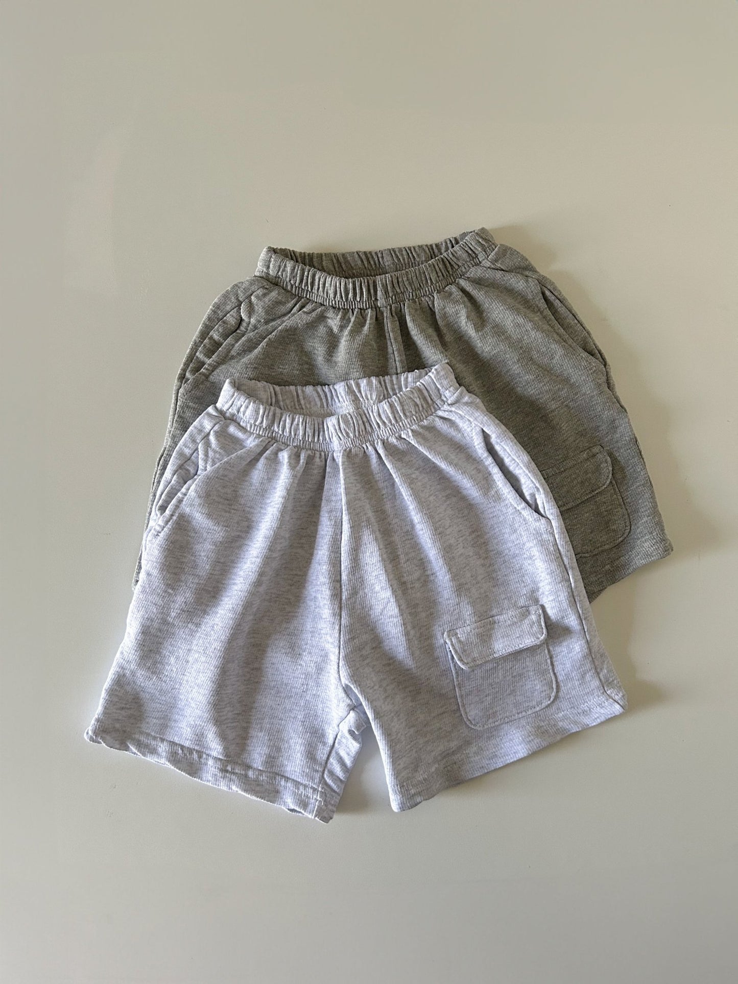 Toddler Bella SS25 Front Pocket Knee - Length Sweat Pants (1 - 6y) - 2 Colors kids outfit