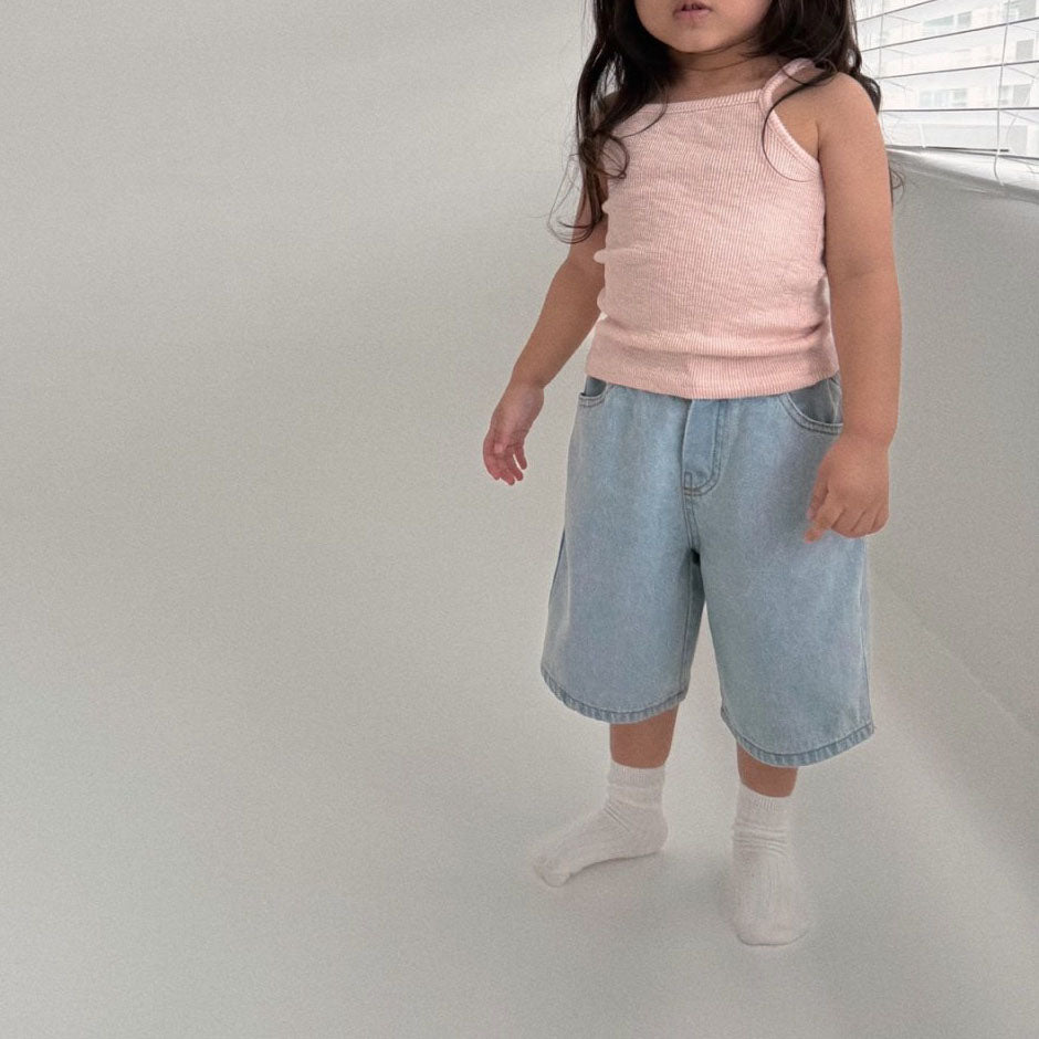 Toddler Bella SS25 Ribbed Tank Top (1 - 6y) - 4 Colors kids outfit