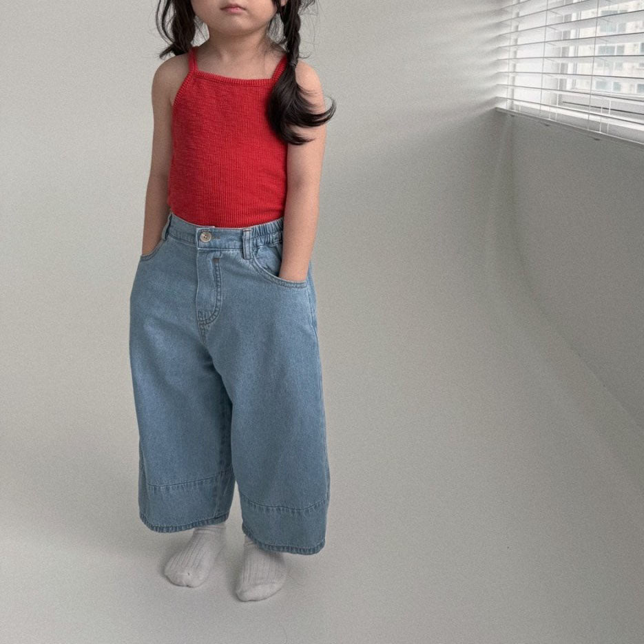 Toddler Bella SS25 Ribbed Tank Top (1 - 6y) - 4 Colors kids outfit