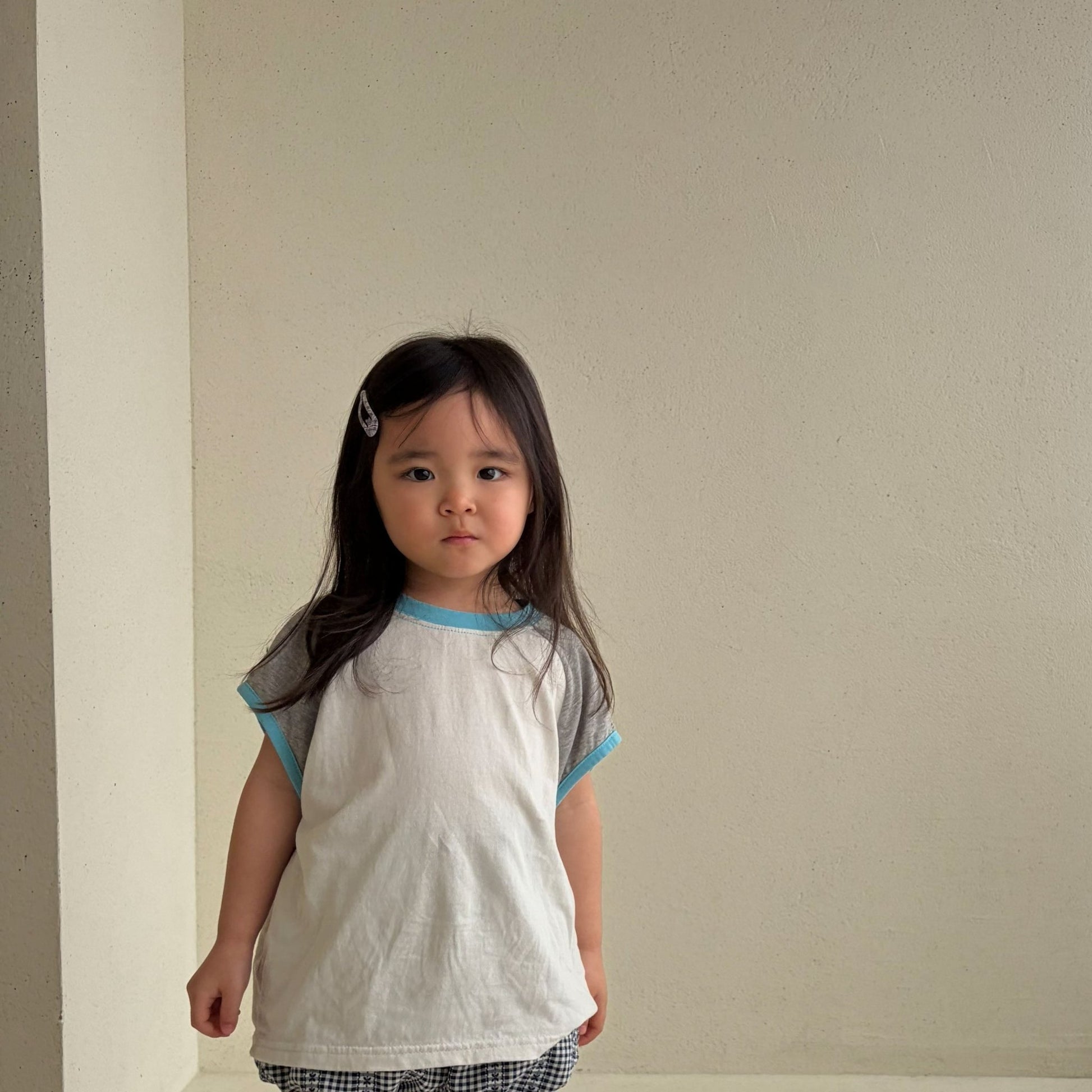 Toddler Bella SS26 Colorblock Short Sleeve Top (1 - 6y) - 2 Colors - AT NOON STORE