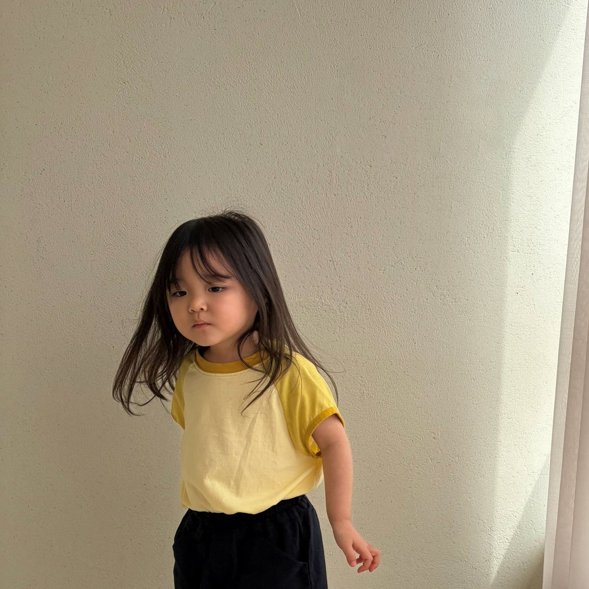 Toddler Bella SS26 Colorblock Short Sleeve Top (1 - 6y) - 2 Colors - AT NOON STORE