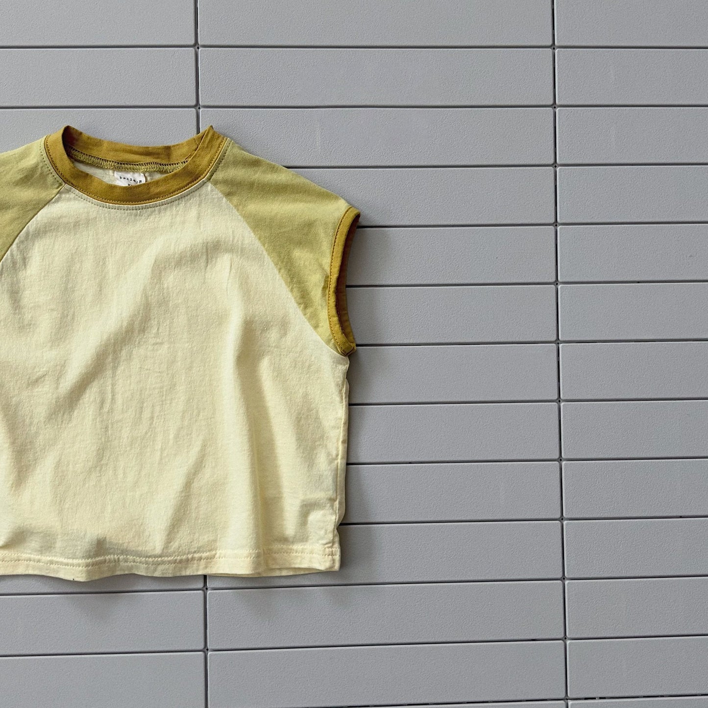Toddler Bella SS26 Colorblock Short Sleeve Top (1 - 6y) - 2 Colors - AT NOON STORE