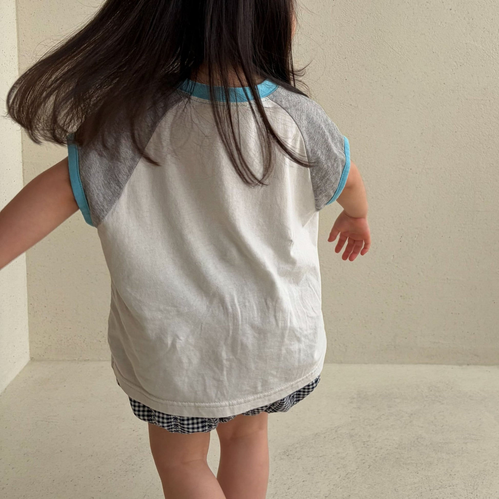 Toddler Bella SS26 Colorblock Short Sleeve Top (1 - 6y) - 2 Colors - AT NOON STORE
