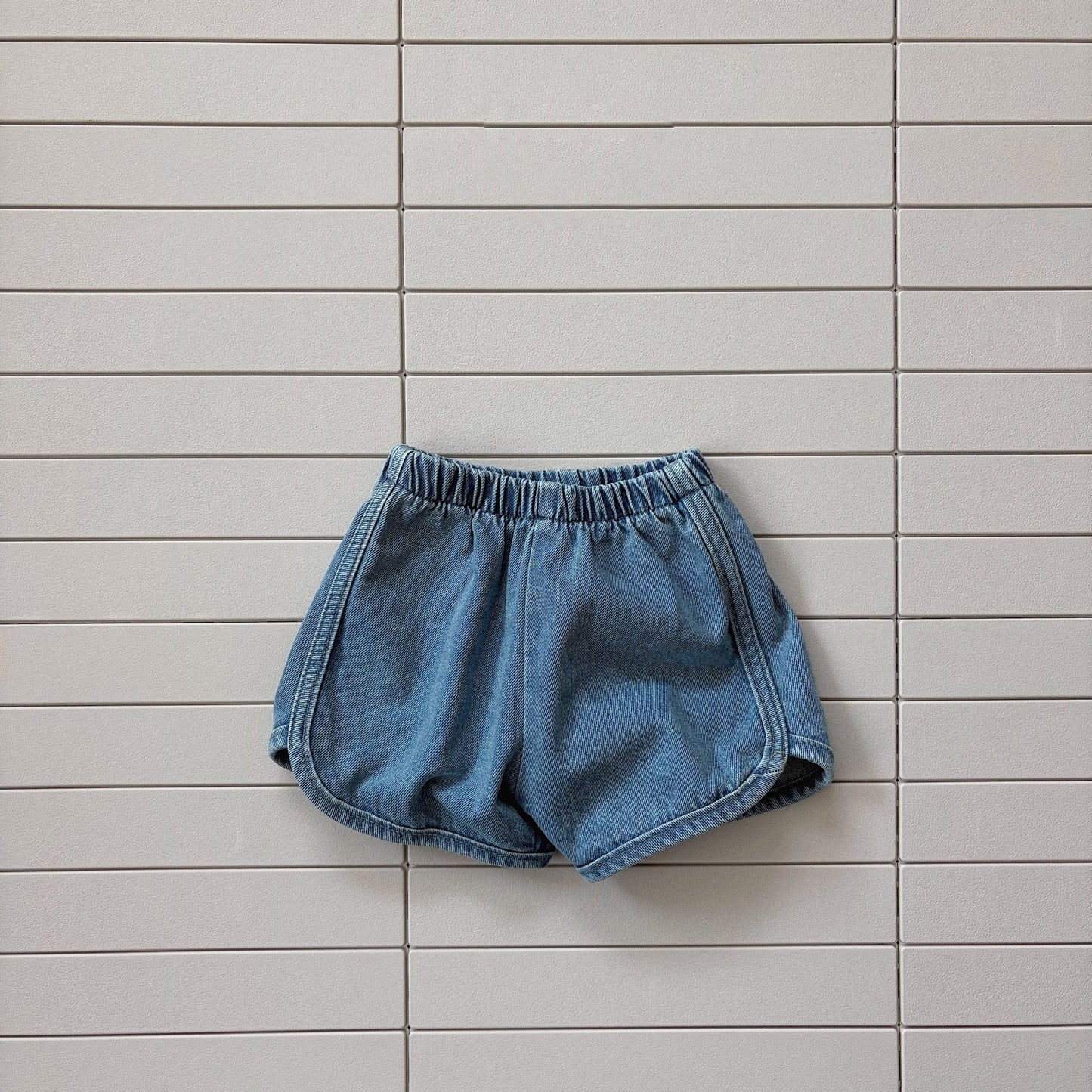 Toddler Bella SS26 Denim Dolphin Shorts (1 - 6y) - 2 Colors kids outfit