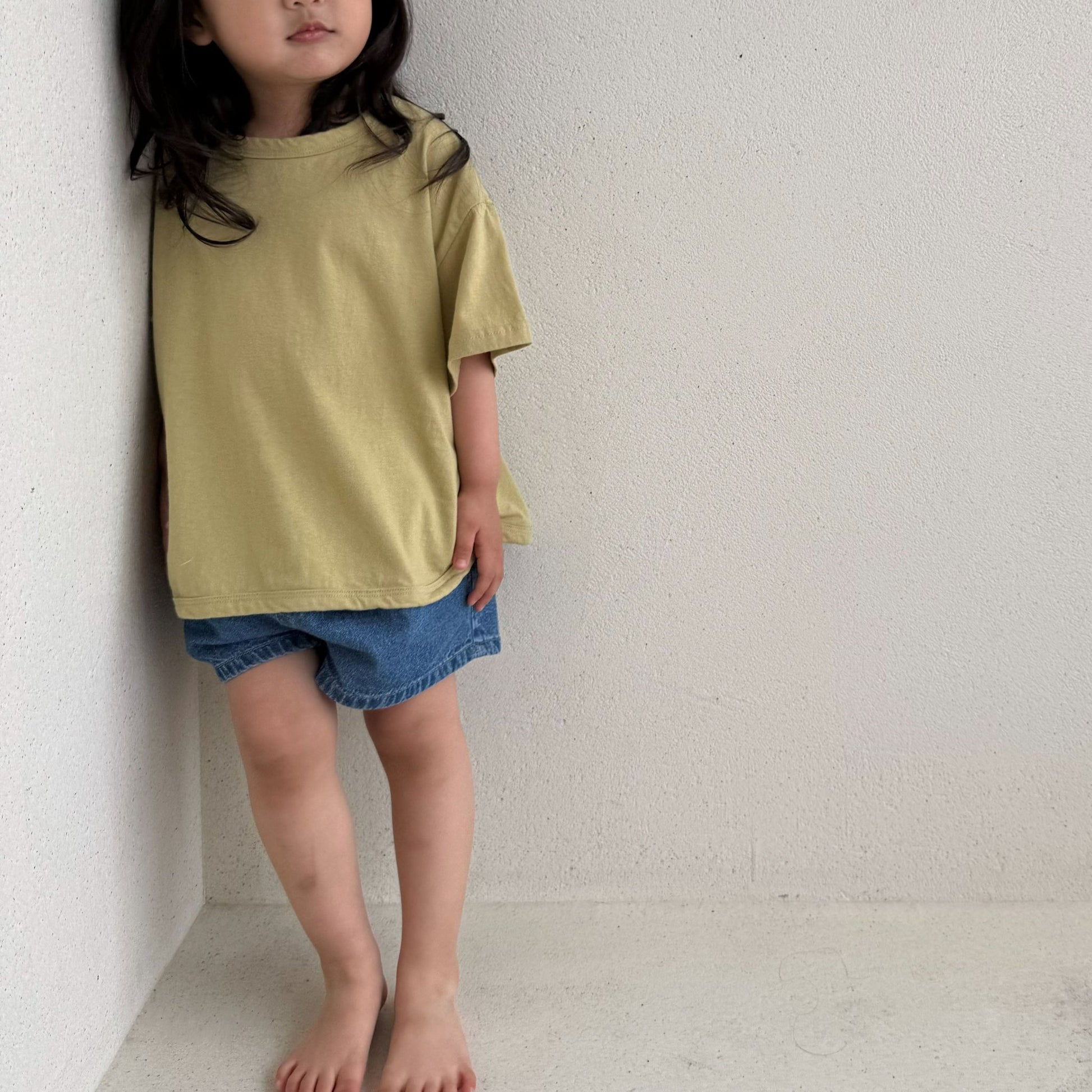 Toddler Bella SS26 Denim Dolphin Shorts (1 - 6y) - 2 Colors kids outfit