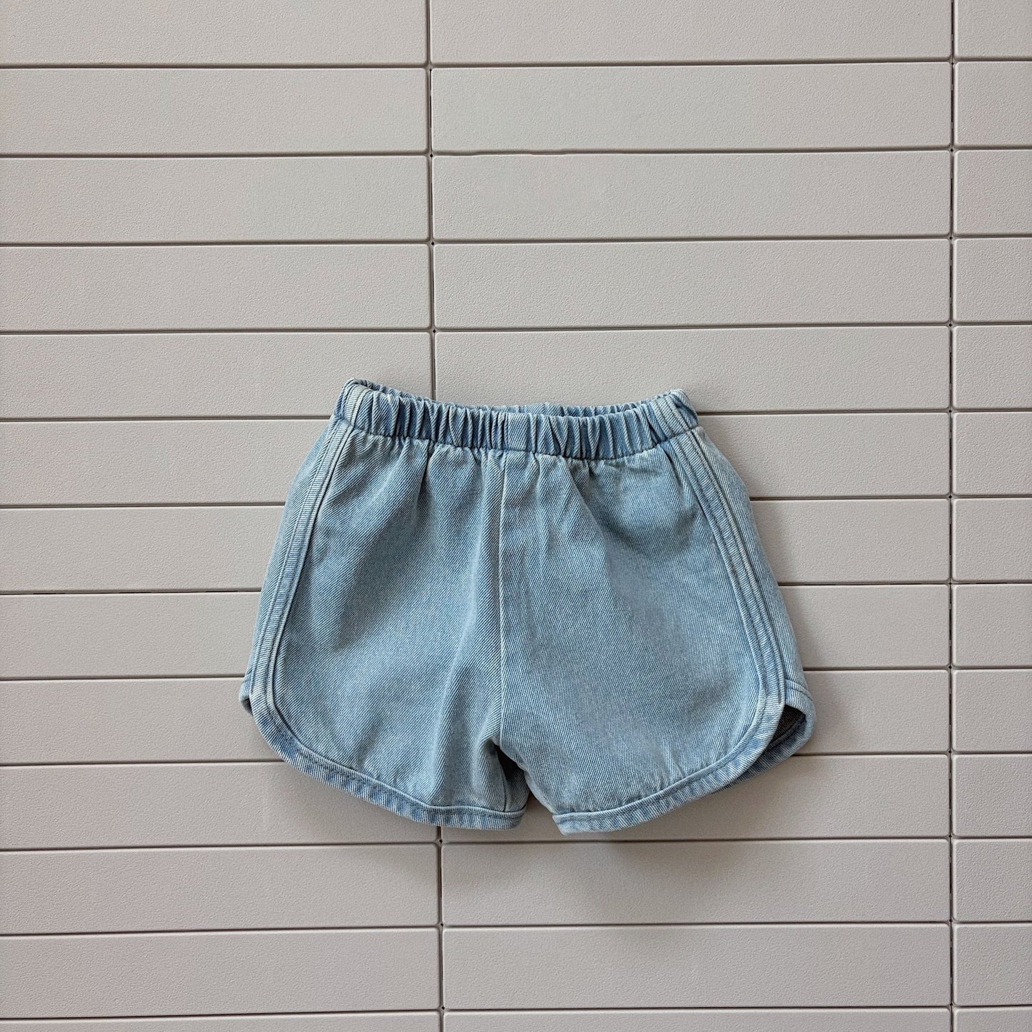Toddler Bella SS26 Denim Dolphin Shorts (1 - 6y) - 2 Colors kids outfit
