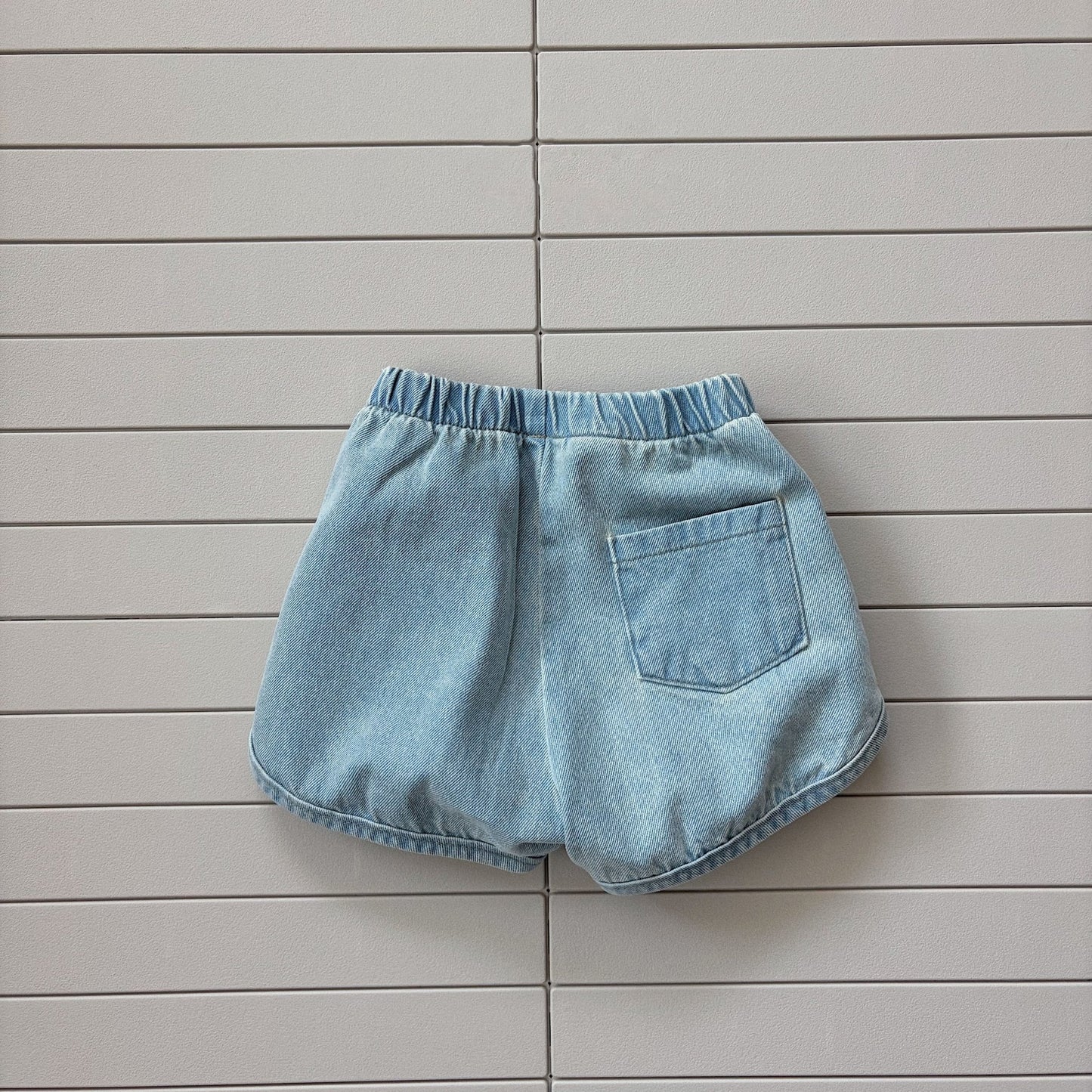 Toddler Bella SS26 Denim Dolphin Shorts (1 - 6y) - 2 Colors kids outfit