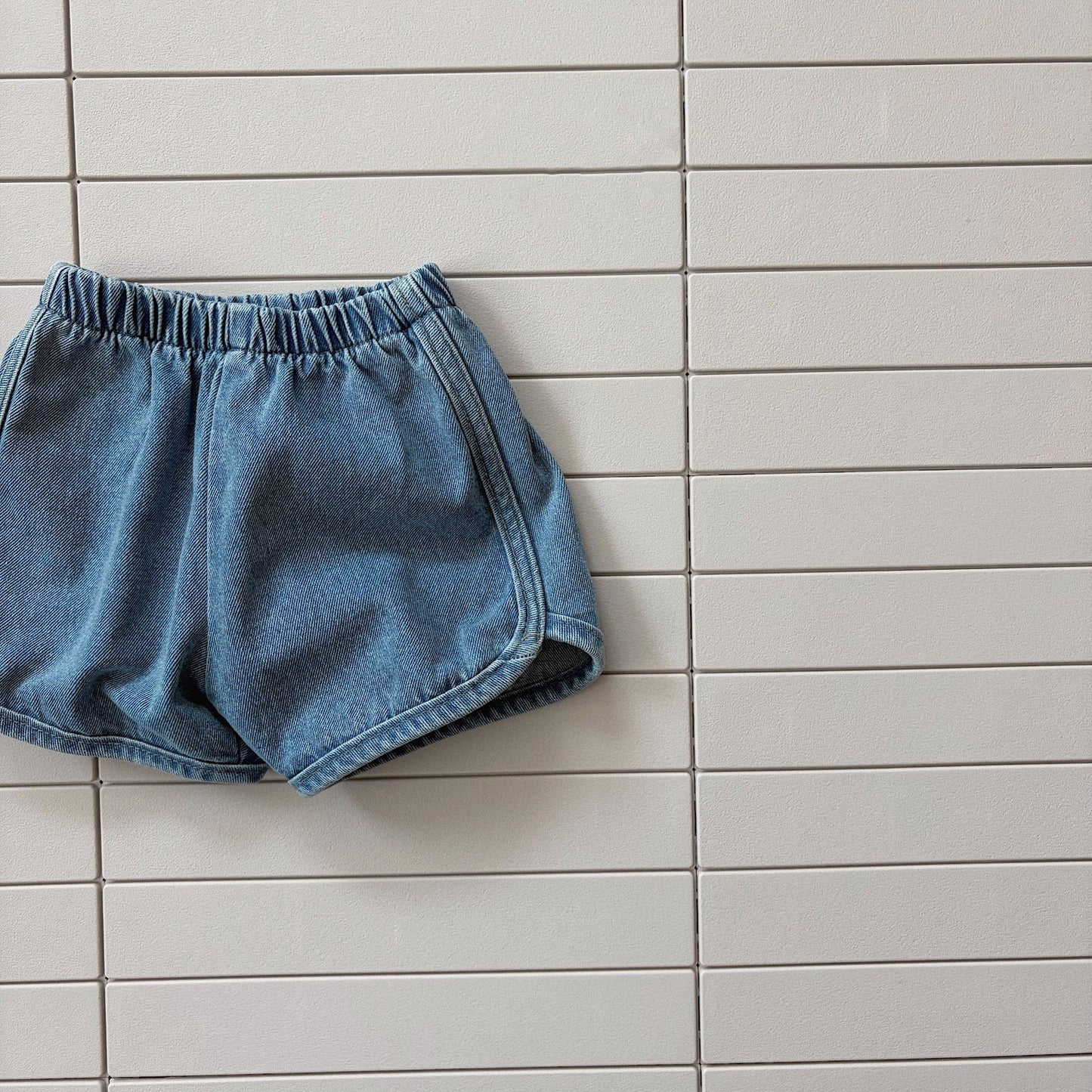 Toddler Bella SS26 Denim Dolphin Shorts (1 - 6y) - 2 Colors kids outfit