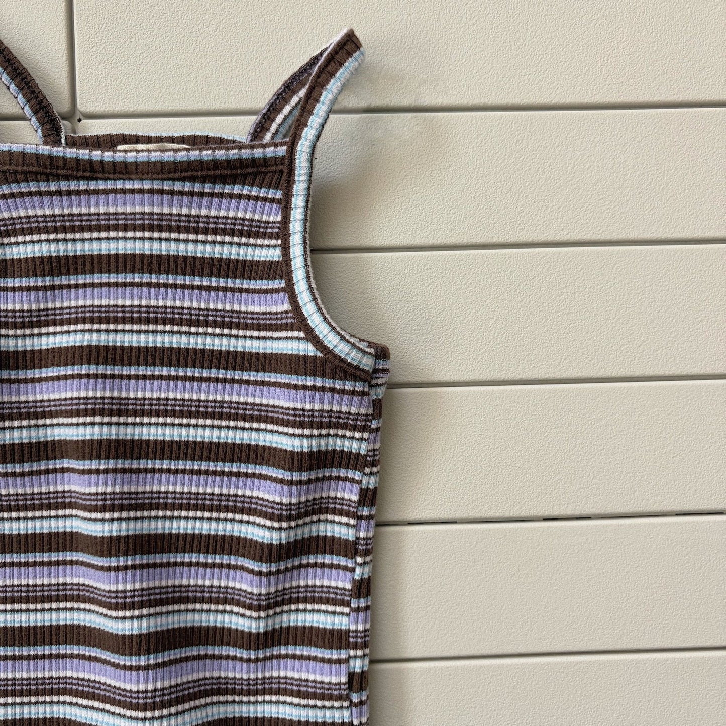 Toddler Bella SS26 Multi Stripe Ribbed Tank Top (1 - 6y) - 2 Colors - AT NOON STORE