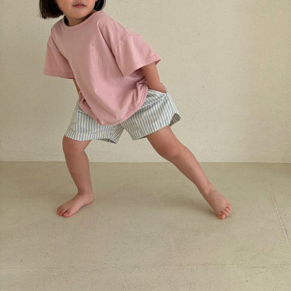 Toddler Bella SS26 Stripe Shorts (1 - 6y) - 2 Colors - AT NOON STORE