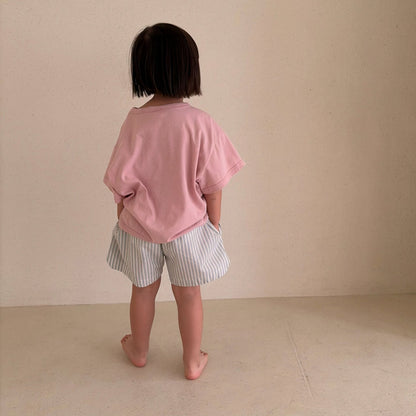 Toddler Bella SS26 Stripe Shorts (1 - 6y) - 2 Colors - AT NOON STORE