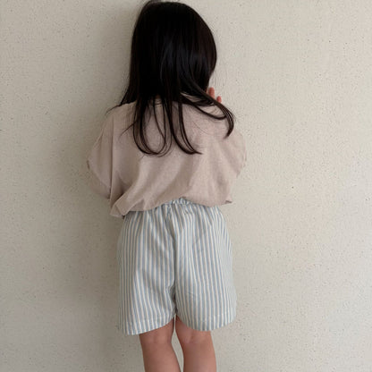 Toddler Bella SS26 Stripe Shorts (1 - 6y) - 2 Colors - AT NOON STORE