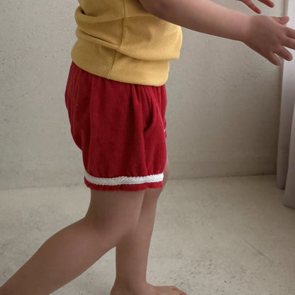 Toddler Bella SS26 Terry Cloth Shorts (1 - 6y) - 2 Colors - AT NOON STORE