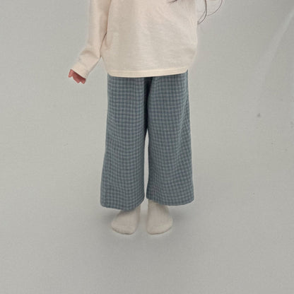 Toddler Bella W25 Plaid Pajama Pants (1 - 6y) - 4 Colors kids outfit