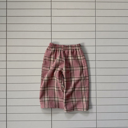 Toddler Bella W25 Plaid Pajama Pants (1 - 6y) - 4 Colors kids outfit