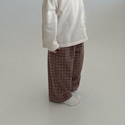 Toddler Bella W25 Plaid Pajama Pants (1 - 6y) - 4 Colors kids outfit