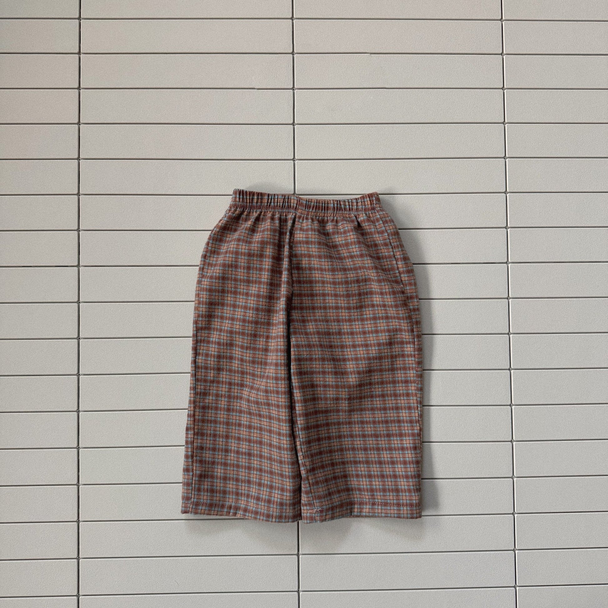 Toddler Bella W25 Plaid Pajama Pants (1 - 6y) - 4 Colors kids outfit