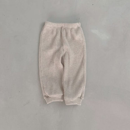 Toddler Bella Waffle Jogger Pants (3m - 6y) - 5 Colors kids outfit