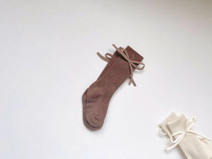 Toddler Bow Non - Slip Knee Socks (1 - 6y) - 5 Colors kids outfit