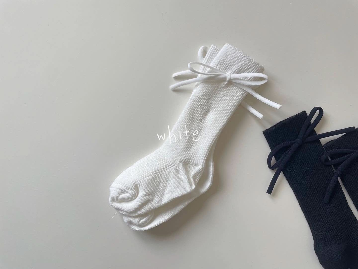 Toddler Bow Non - Slip Knee Socks (1 - 6y) - 5 Colors kids outfit